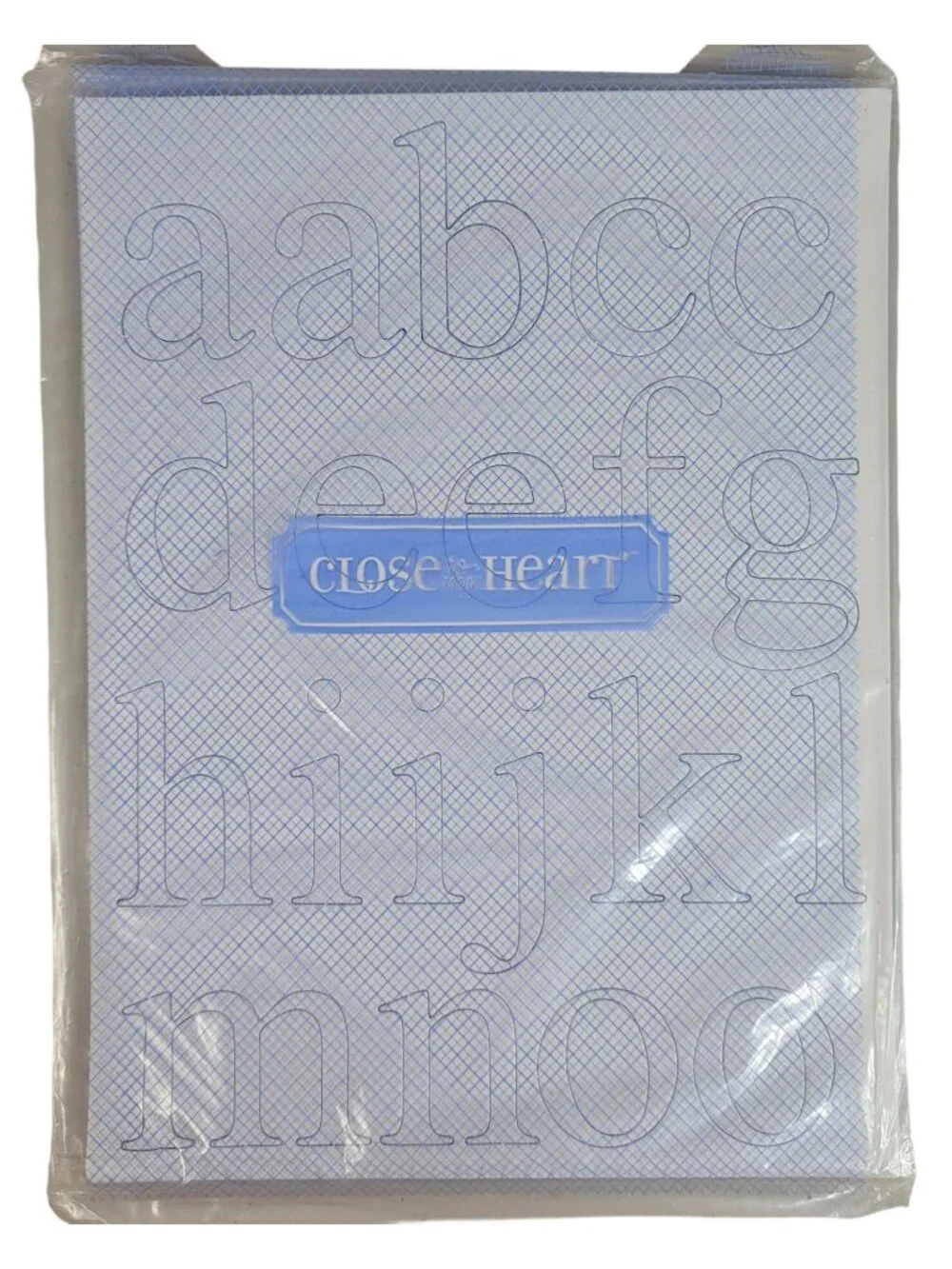 Close to My Heart Simple Alphabets Dimensional Elements Z1048 Lowercase NEW